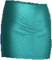 Picture of Silk Line Shady Jungle Miniskirt (F)