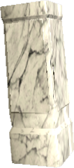 Picture of White Marble Pedestal (C)